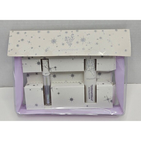 Younique Moodstruck Gift Set Holographic Highlighter Stick and Lip Gloss NEW - Picture 1 of 6